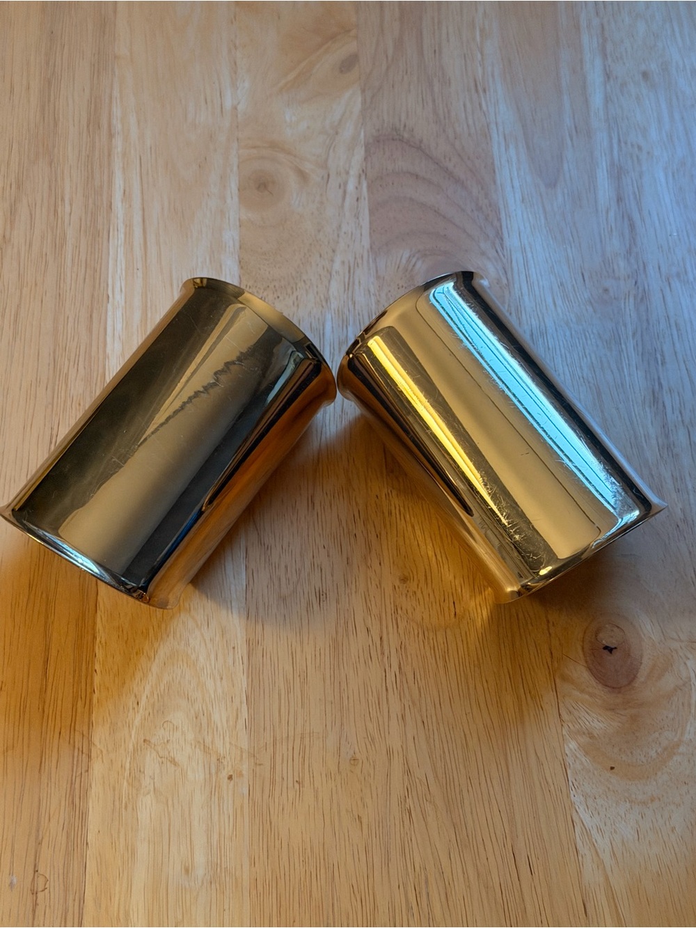 BCBG Gold Metallic wrist cuffs - Set of 2